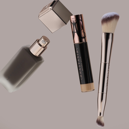 Anastasia Beverly Hills Impeccable Foundation & Face Brush double-ended universal foundation brush