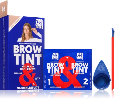 A.N.D. Beauty Brow Tint culoare pentru sprancene
