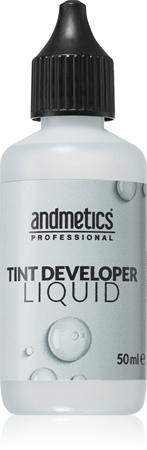 andmetics Professional Tint Developer Liquid aktywacja utleniająca do koloryzacji brwi i rzęs