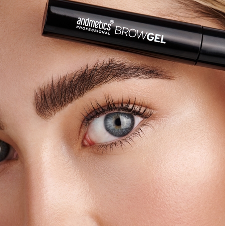 andmetics Professional Brow Gel Langanhaltendes Augenbrauen-Gel