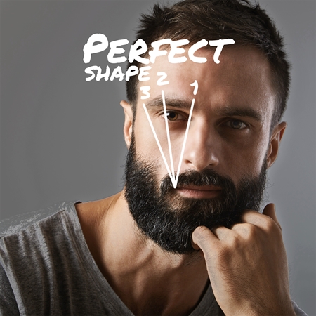 andmetics Wax Strips bandes de cire pour épilation des sourcils pour homme
