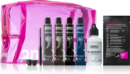 andmetics Tinting Starter Set zestaw do brwi