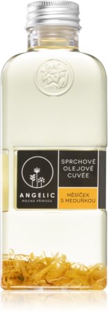 Angelic Cuvée Calendula & Lemon balm raminamasis dušo aliejus
