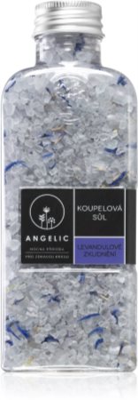 Angelic Bath Salt Soothing Lavender sel de bain apaisant aux plantes