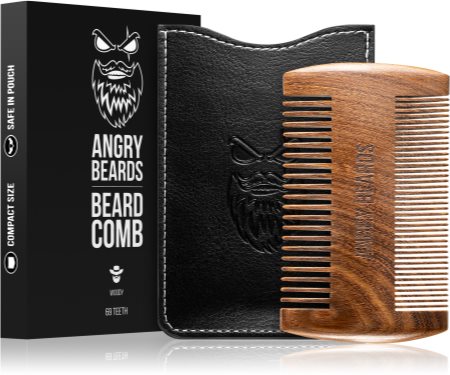 Angry Beards Beard Comb 69 Teeth fa fésű szakállra kétoldalas