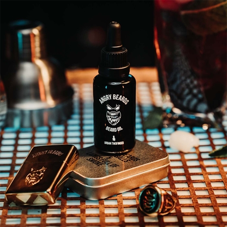 Angry Beards Urban Twofinger Beard Oil huile pour barbe