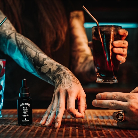 Angry Beards Urban Twofinger Beard Oil huile pour barbe
