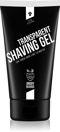 Angry Beards Jack Saloon Transparent Shaving Gel notino.ie