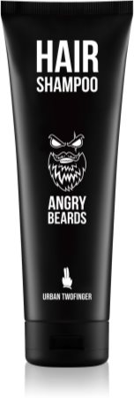 Angry Beards Urban Two Finger Shampoo αναζωογονητικό σαμπουάν για μαλλιά και γένια