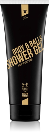 Angry Beards Jack Saloon Shower Gel hydratační sprchový gel