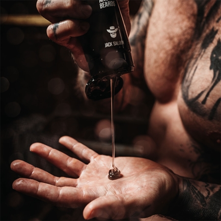 Angry Beards Jack Saloon Shower Gel vlažilen gel za prhanje