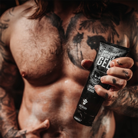 Angry Beards Jack Saloon Shower Gel vlažilen gel za prhanje
