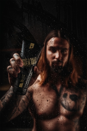 Angry Beards Jack Saloon Shower Gel Moisturizing Shower Gel