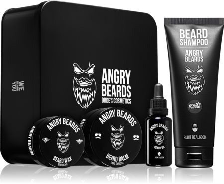 Angry Beards Saloon Set sada na vousy