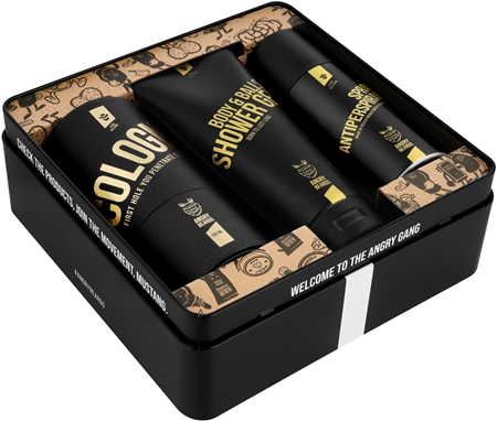 Angry Beards Legendary Jask Saloon Set confezione regalo per uomo