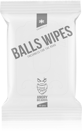 Angry Beards SnowBalls BallsWipes intimate cleansing wipes