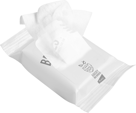 Angry Beards SnowBalls BallsWipes intimate cleansing wipes