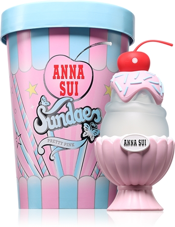 Anna Sui Sundae Pretty Pink Eau de Toilette para mulheres