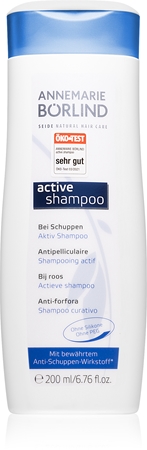 ANNEMARIE BÖRLIND Seide Natural Hair Care Active καθαριστικό σαμπουάν κατά της πιτυρίδας