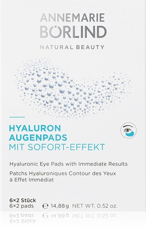 ANNEMARIE BÖRLIND EYES & LIPS Eye Pads Hydrating Hyaluronic Eye Mask