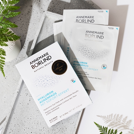ANNEMARIE BÖRLIND EYES & LIPS Eye Pads Hydrating Hyaluronic Eye Mask