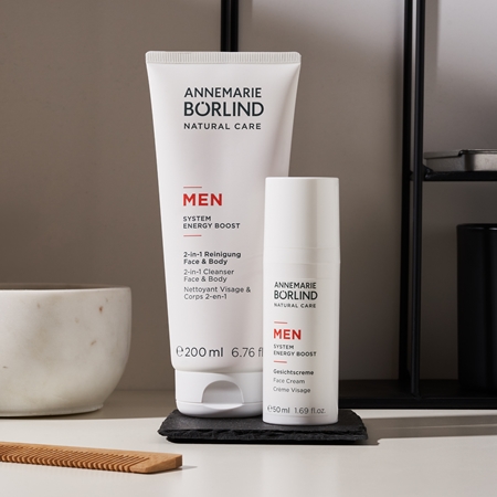 ANNEMARIE BÖRLIND MEN SYSTEM ENERGY BOOST Nostiprinošs sejas krēms vīriešiem
