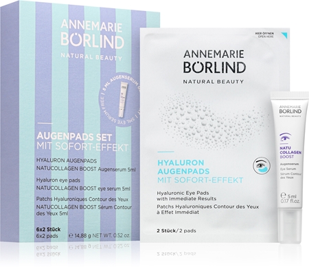 ANNEMARIE BÖRLIND EYES & LIPS Eye Pads Set intense hydration set for the eye area