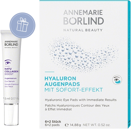ANNEMARIE BÖRLIND EYES & LIPS Eye Pads Set intense hydration set for the eye area
