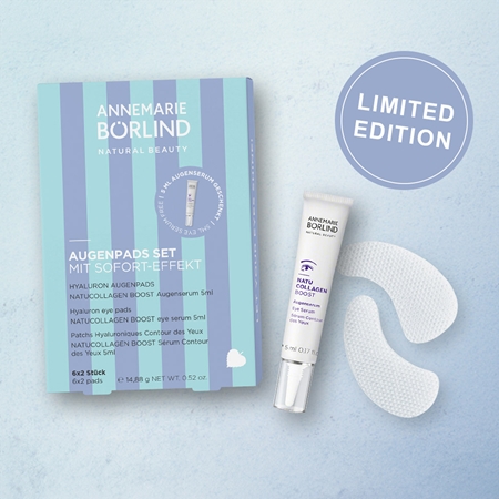ANNEMARIE BÖRLIND EYES & LIPS Eye Pads Set intense hydration set for the eye area