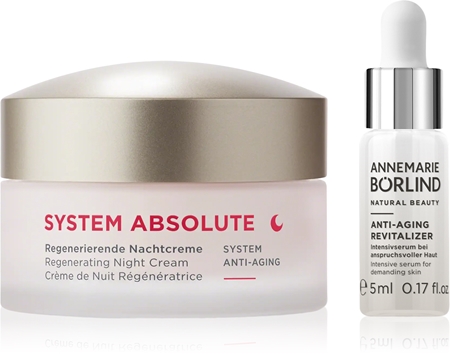 ANNEMARIE BÖRLIND SYSTEM ABSOLUTE NIGHT SET Geschenkset zur Festigung der Haut