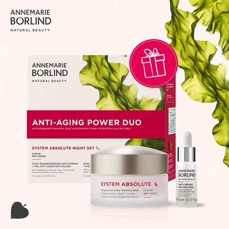ANNEMARIE BÖRLIND SYSTEM ABSOLUTE NIGHT SET Geschenkset zur Festigung der Haut