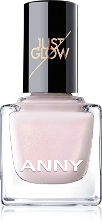 ANNY Nail Polish Just Glow průhledný lak na nehty (rozjasňující)