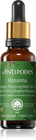 Antipodes Hosanna Collagen-Plumping Water Serum Rejuvenating Serum to support collagen production