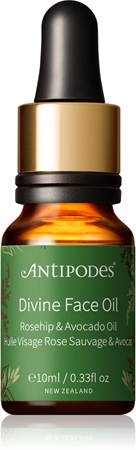 Antipodes Divine Face Oil Rosehip & Avocado Oil sérum protecteur anti-premiers signes du viellissement