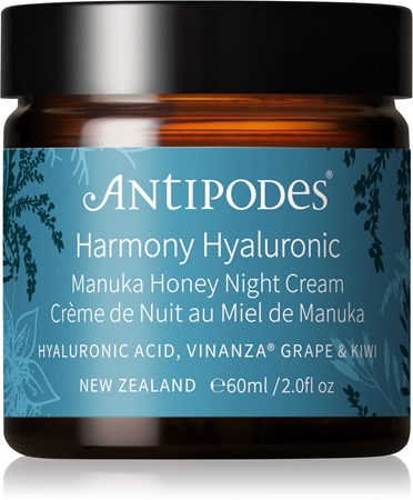 Antipodes Harmony Hyaluronic Manuka Honey Night Cream vlažilna nočna krema