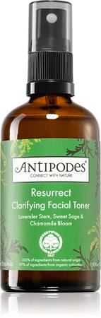 Antipodes Resurrect Clarifying Facial Toner tonic de curățare cu efect revigorant Spray