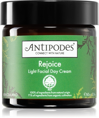 Antipodes Rejoice Light Facial Day Cream creme de dia hidratante e iluminador