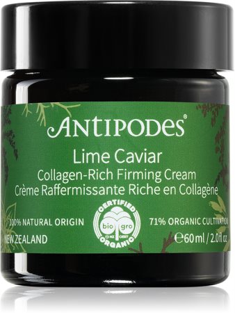 Antipodes Lime Caviar Collagen-Rich Firming Cream зміцнюючий крем для підтримки вироблення колагену