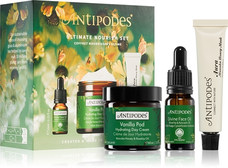 Antipodes Ultimate Nourish Set σετ για φροντίδα της επιδερμίδας με θρεπτικό αποτέλεσμα
