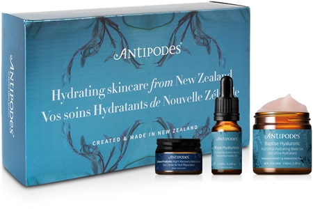 Antipodes Christmas Set Hydration Skincare Christmas gift set for intensive hydration