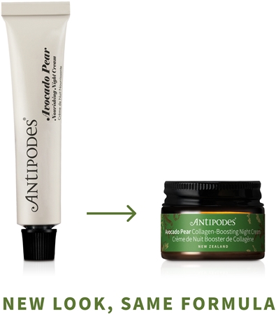 Antipodes Avocado Pear Collagen-Boosting Night Cream Toitev öökreem näole