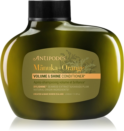 Antipodes Mᾱnuka + Orange Volume & Shine odżywka na objętość do nabłyszczania i zmiękczania włosów