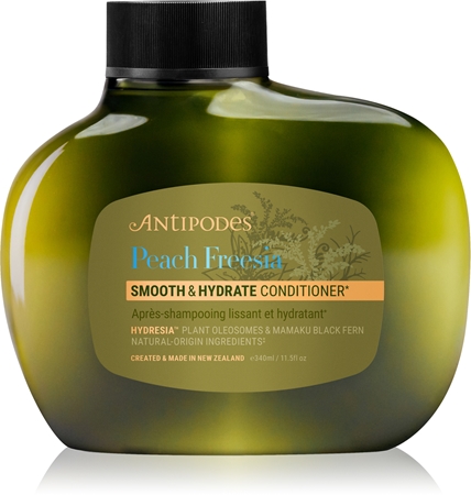Antipodes Peach Freesia Smooth & Hydrate odżywka nawilżająca do wygładzenia i odżywienia niepodatnych włosów