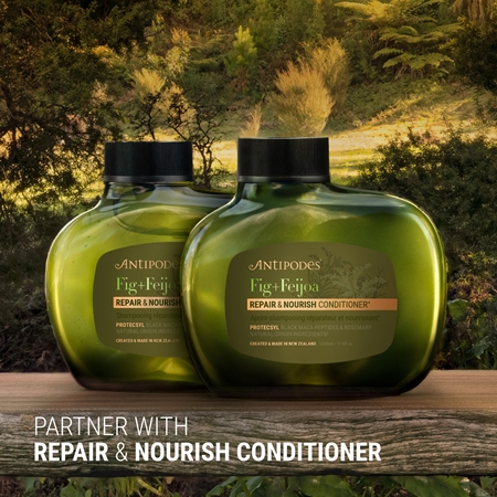 Antipodes Fig + Feijoa Repair & Nourish szampon wzmacniający do włosów suchych i zniszczonych