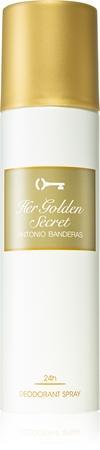 Banderas Her Golden Secret deodorant ve spreji pro ženy