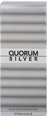Antonio Puig Quorum Silver Eau de Toilette for Men