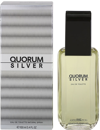Antonio Puig Quorum Silver Eau de Toilette for Men
