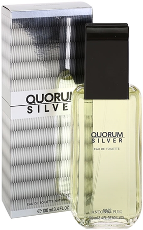 Antonio Puig Quorum Silver Eau de Toilette for Men