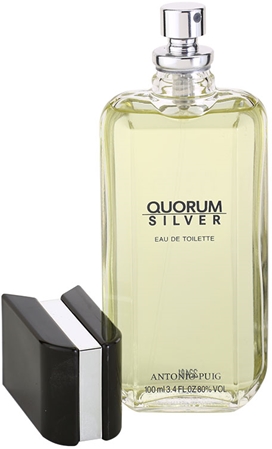 Antonio Puig Quorum Silver Eau de Toilette for Men