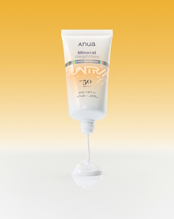 Anua K-Pop Demon Hunters Mineral Weightless Finish Sunscreen Light Protective Moisturiser SPF 50